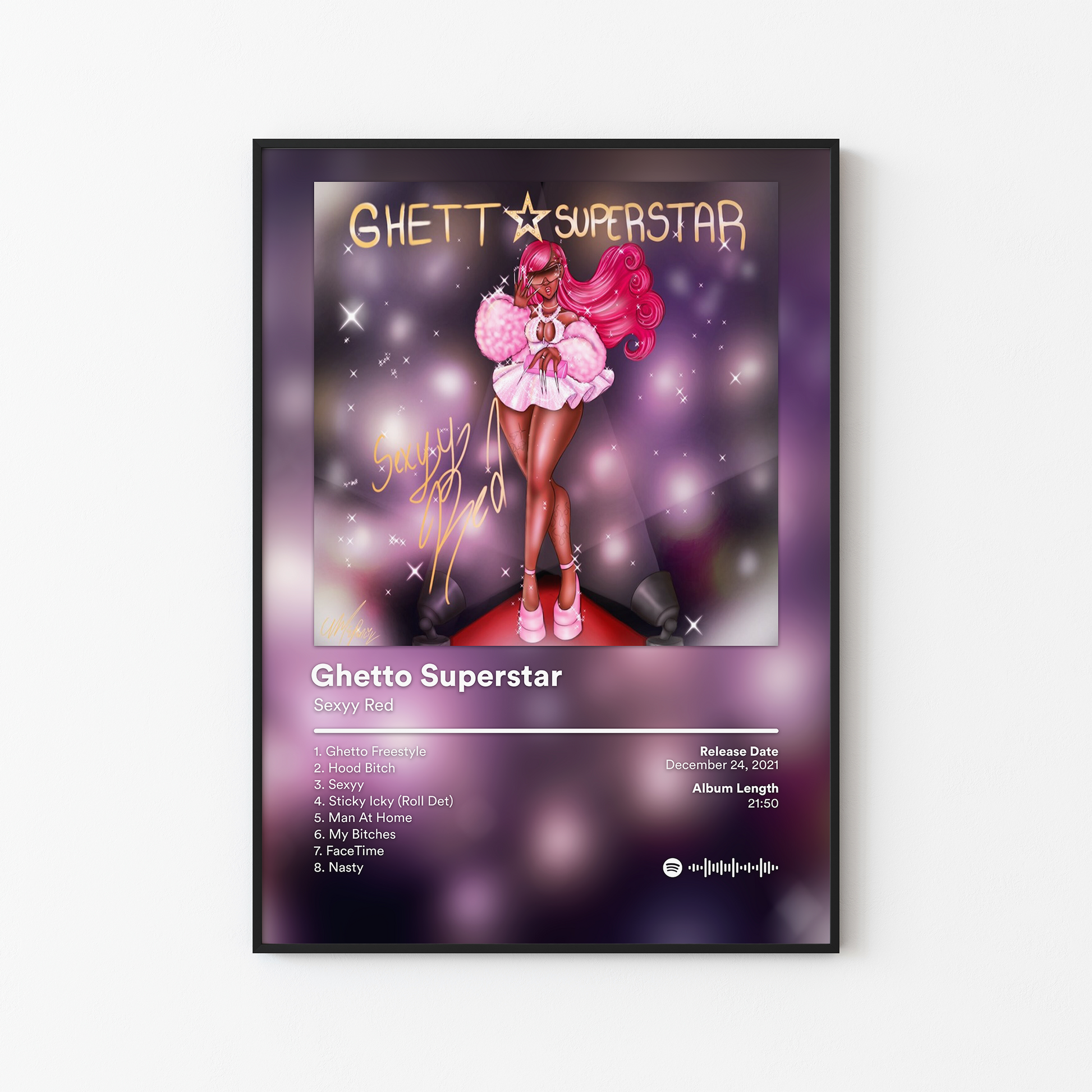 Sexyy Red Ghetto Superstar Album Poster