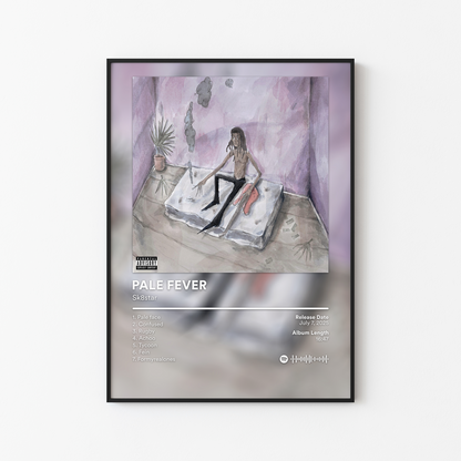 Sk8star PALE FEVER Album Poster