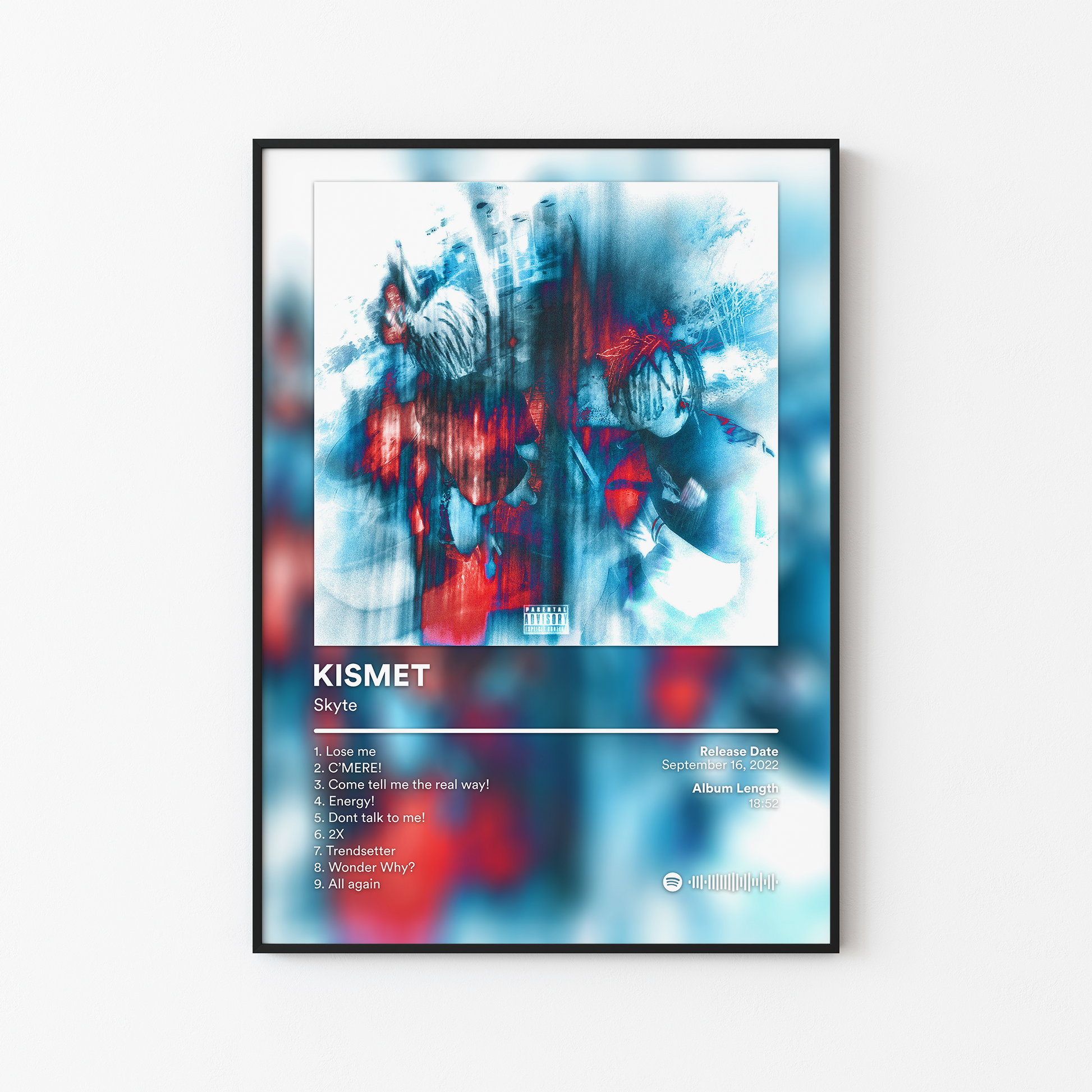 Skyte KISMIT Album Poster