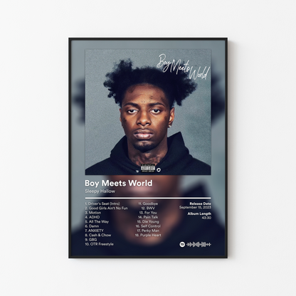 Sleepy Hallow Boy Meets World Album Poster