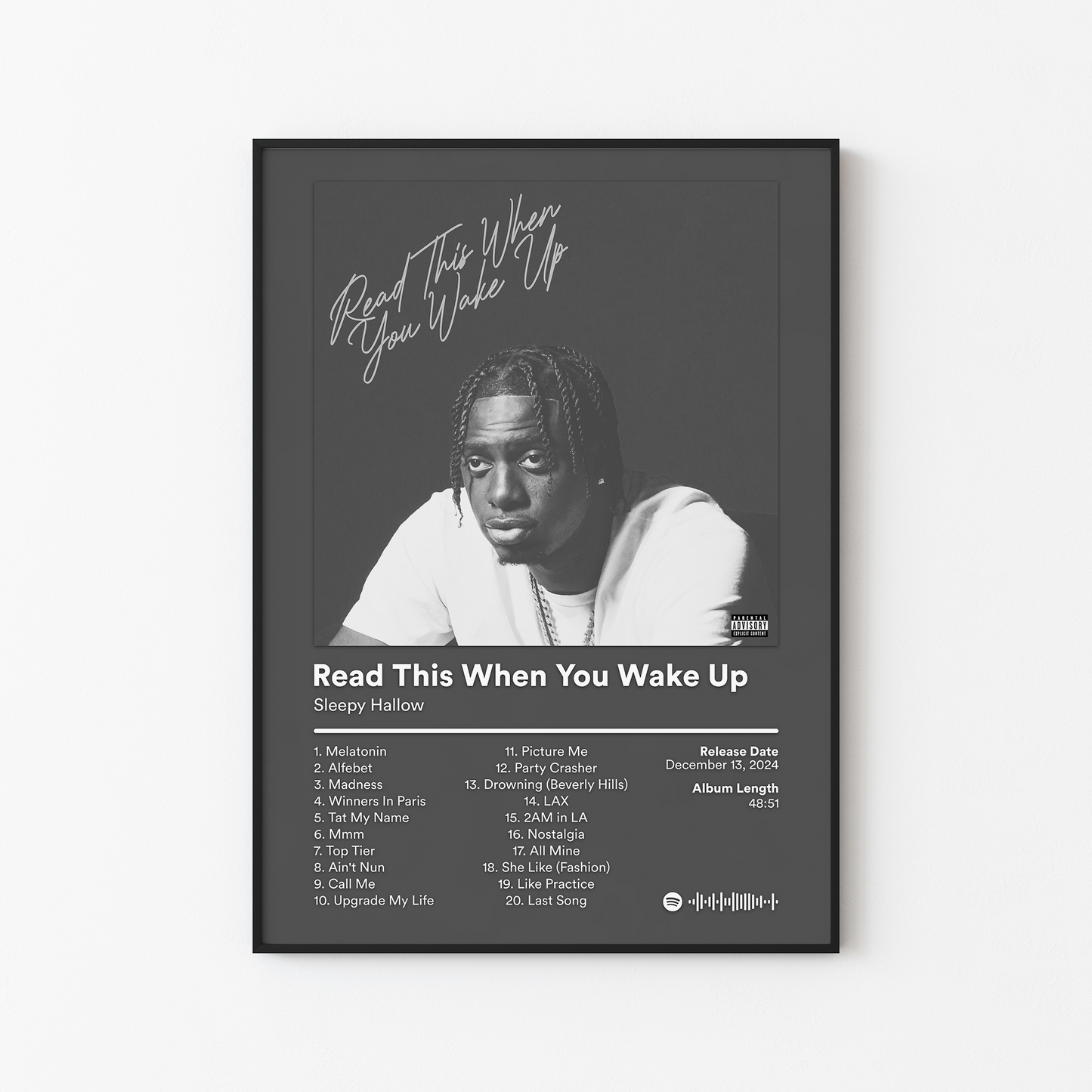 Sleepy Hallow Read This When You Wake Up Album Poster