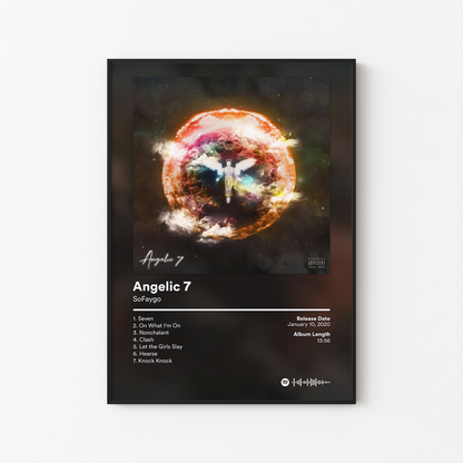 SoFaygo Angelic 7 Album Poster