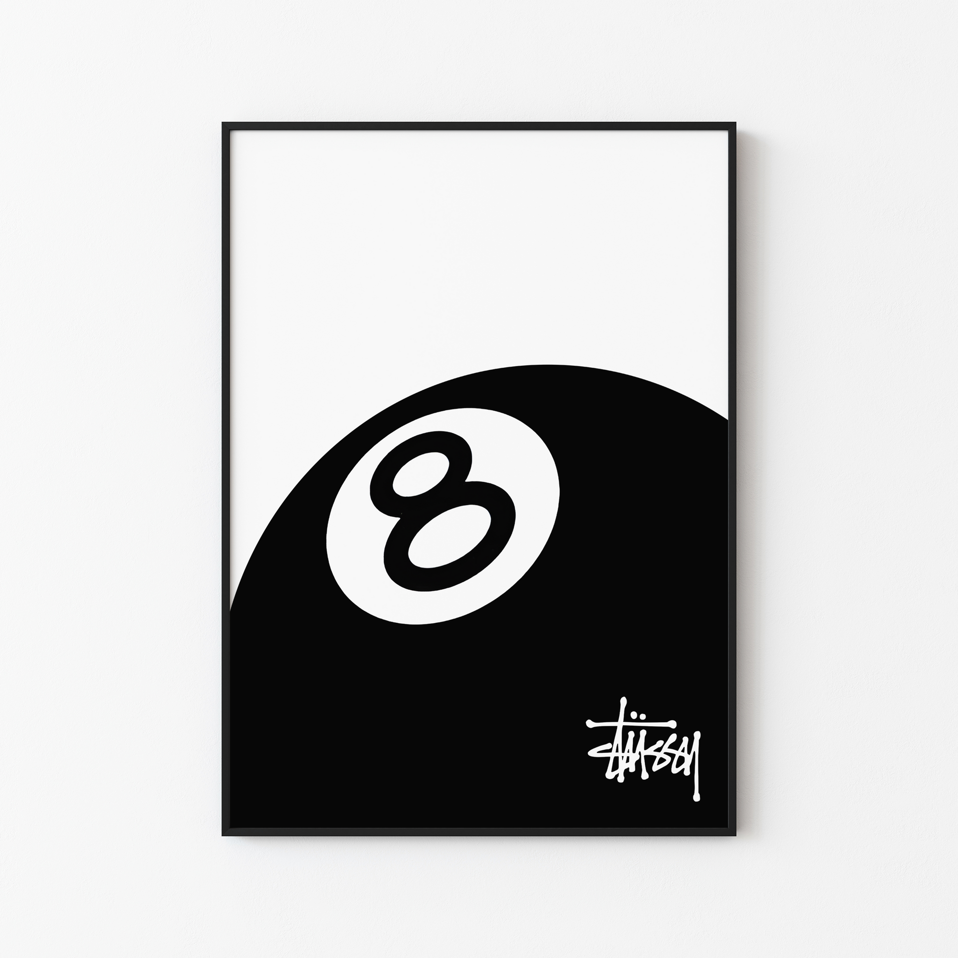Stussy 8 Ball Poster