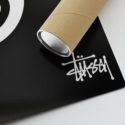 Stussy 8 Ball Poster