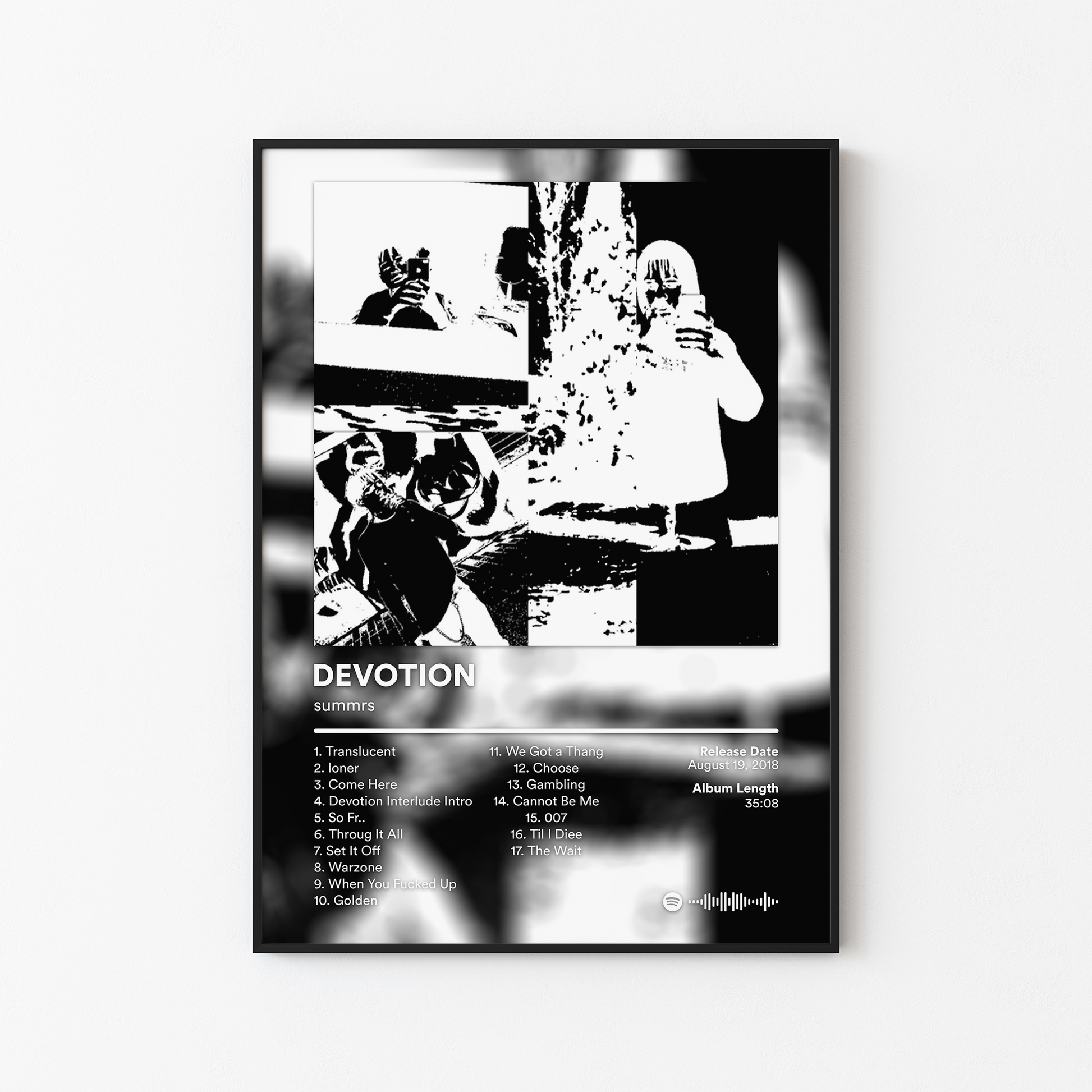 Summrs DEVOTION Album Poster
