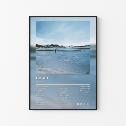 Summrs GHOST Album Poster
