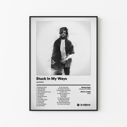 Summrs Stuck In My Ways Album Poster