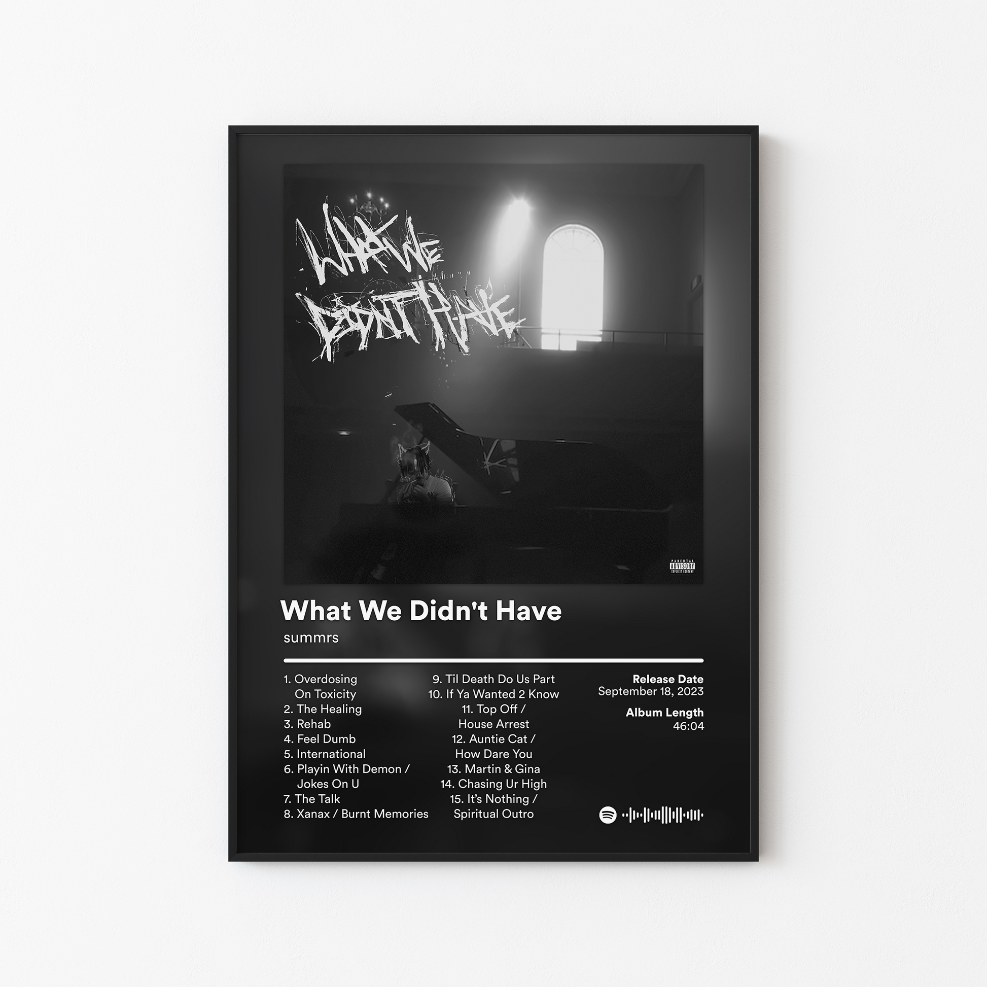 Summrs What We Didnt Have Album Poster