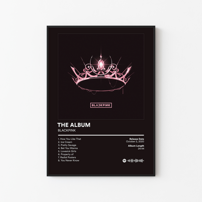 BLACKPINK THE ALBUM Album Poster
