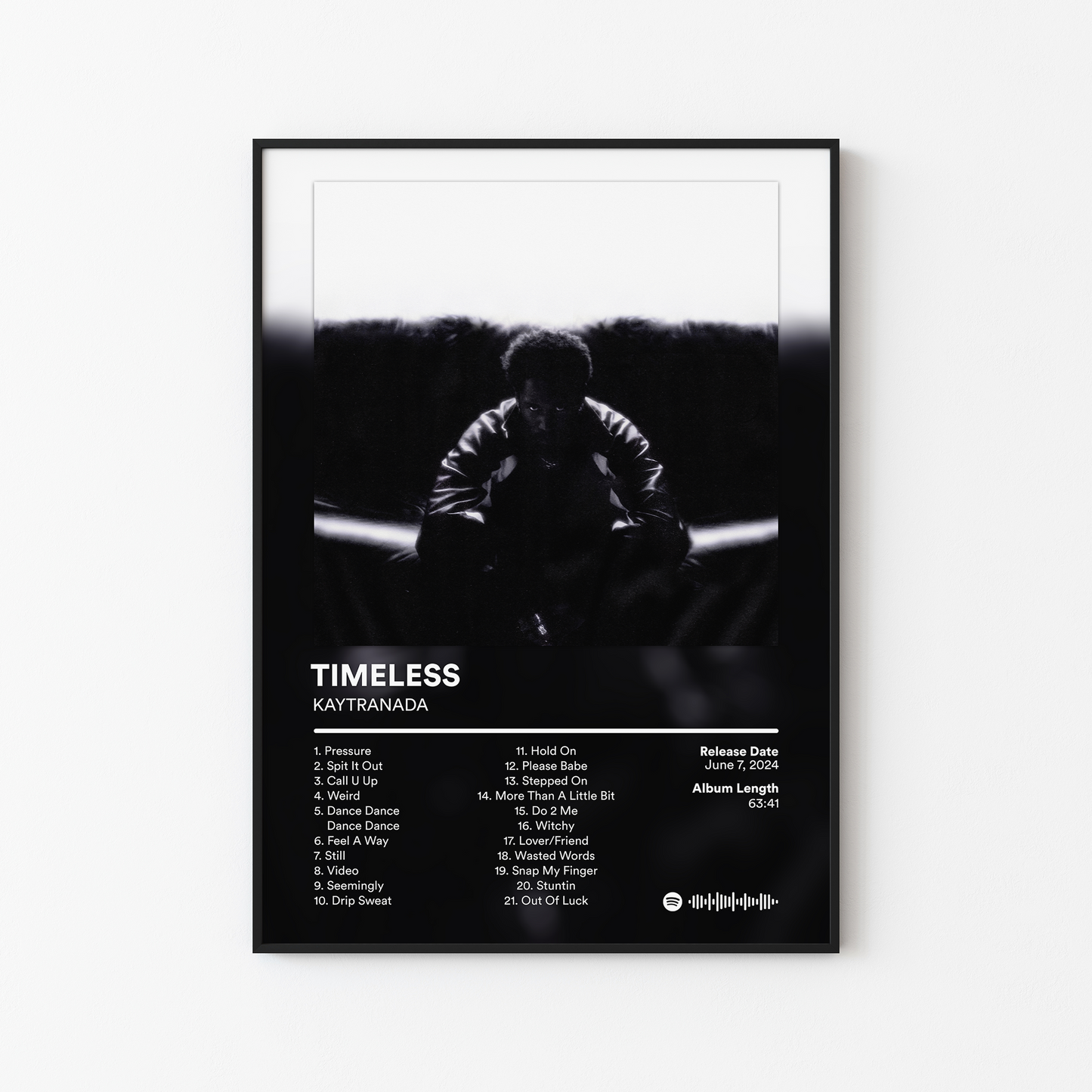 KAYTRANADA TIMELESS Album Poster