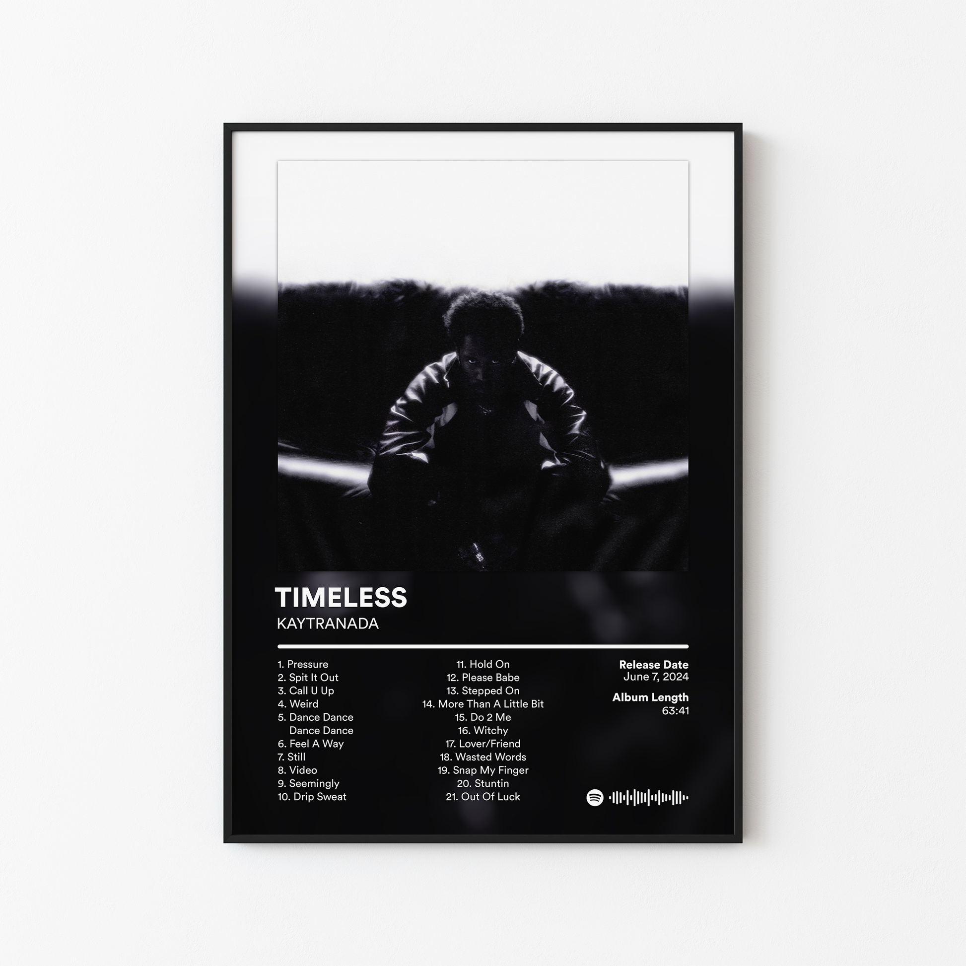 KAYTRANADA TIMELESS Album Poster
