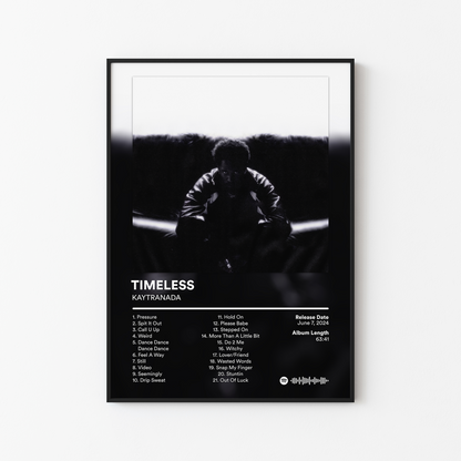 KAYTRANADA TIMELESS Album Poster