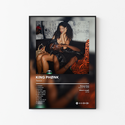 Tezzus KING PHONK Album Poster