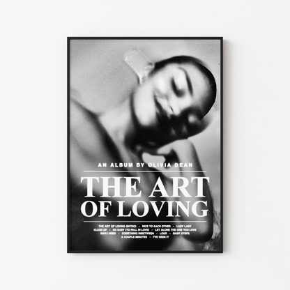 Olivia Dean The Art of Loving Poster – Radial Posters