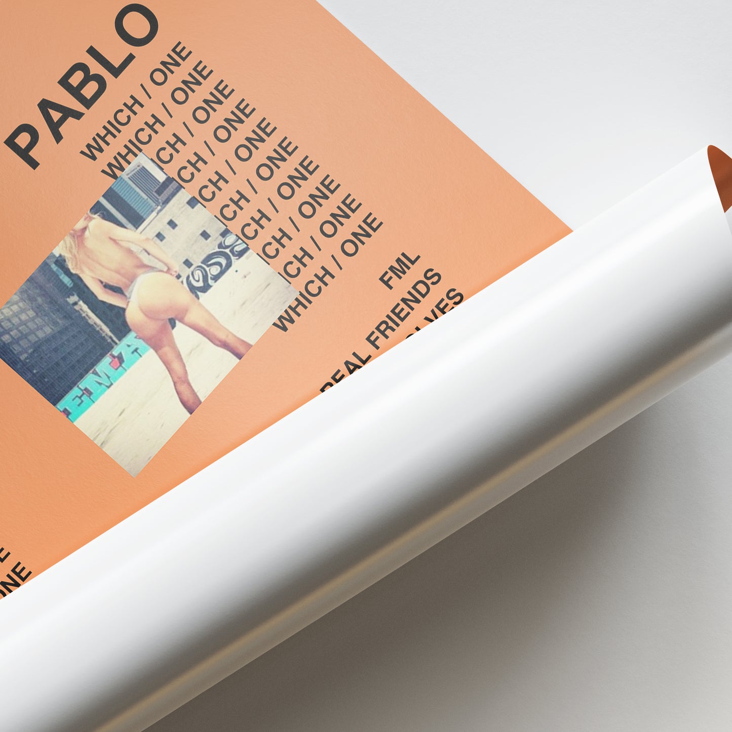 Kanye West The Life Of Pablo Poster