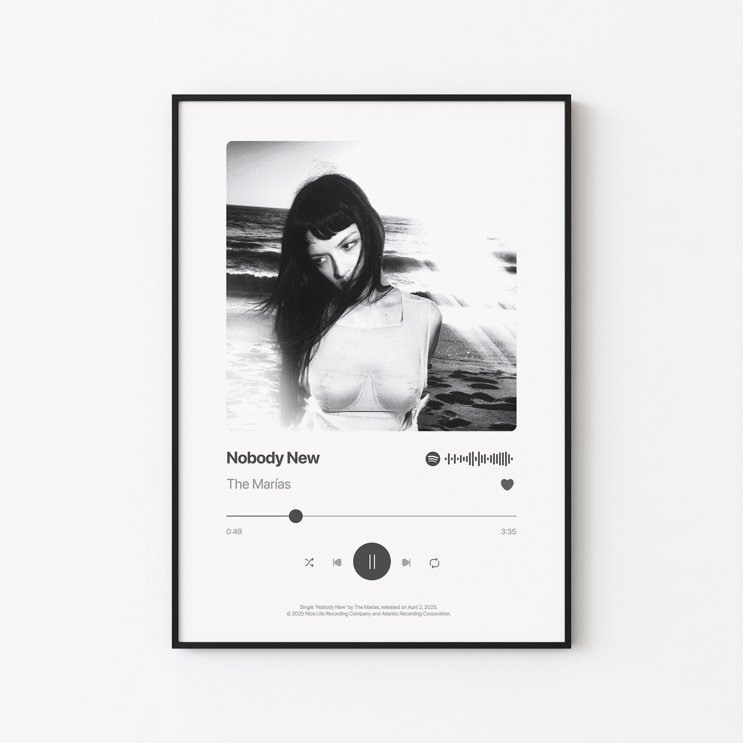 The Marias Nobody New Poster