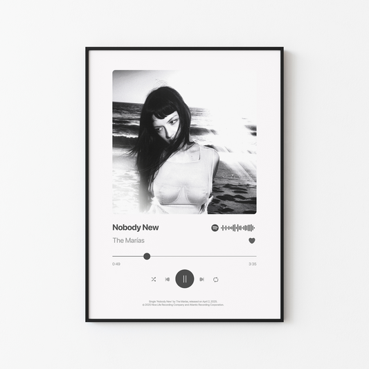 The Marias Nobody New Poster