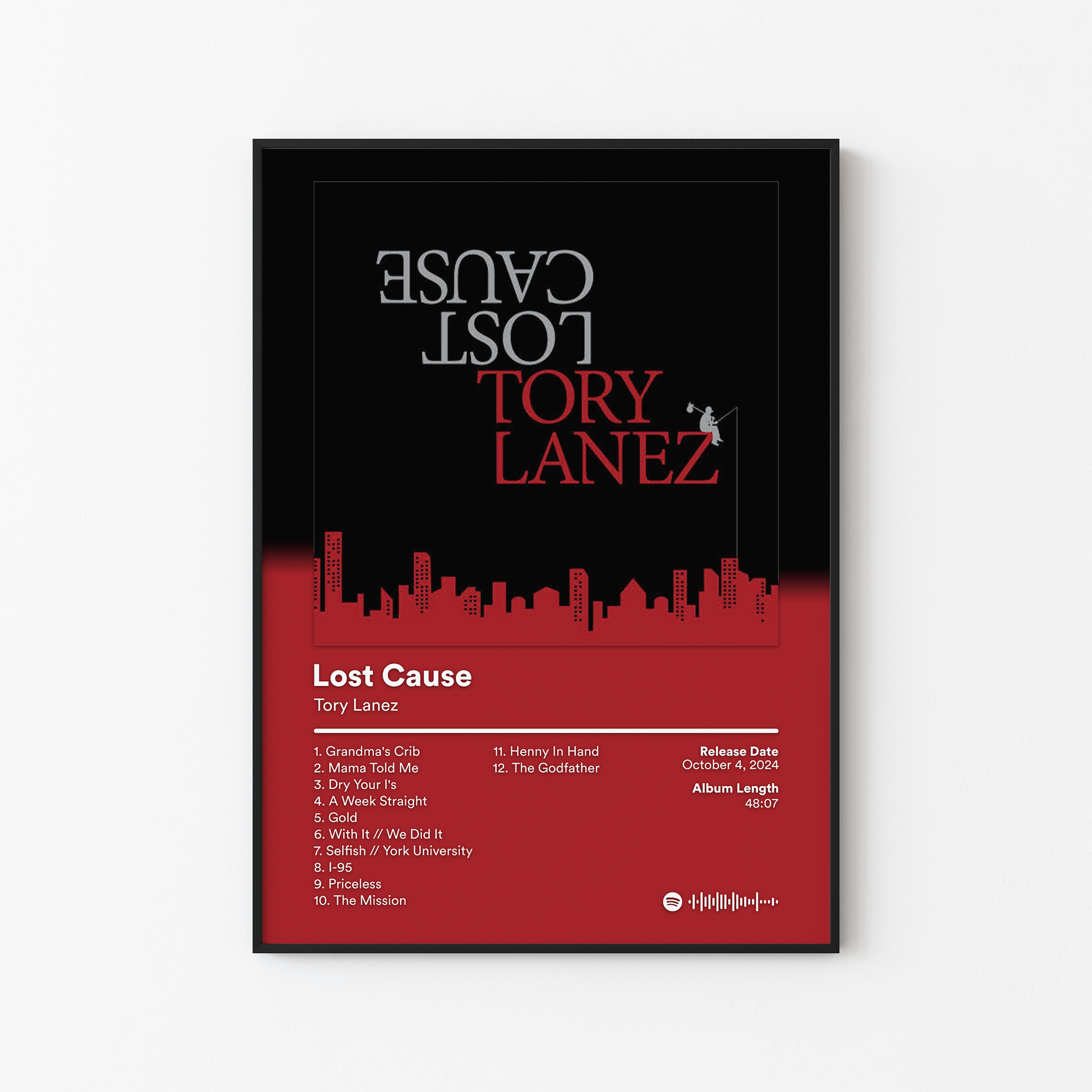 Tory Lanez Lost Cause Album Poster