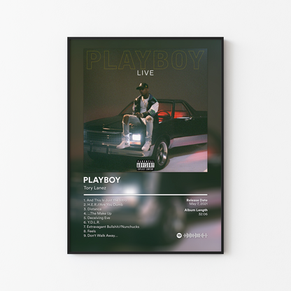 Tory Lanez PLAYBOY Album Poster