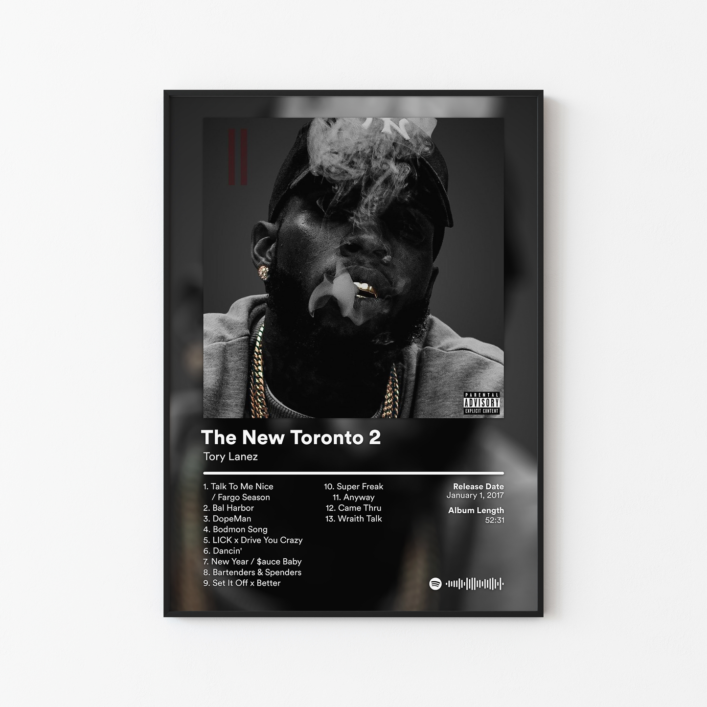 Tory Lanez The New Toronto 2 Album Poster