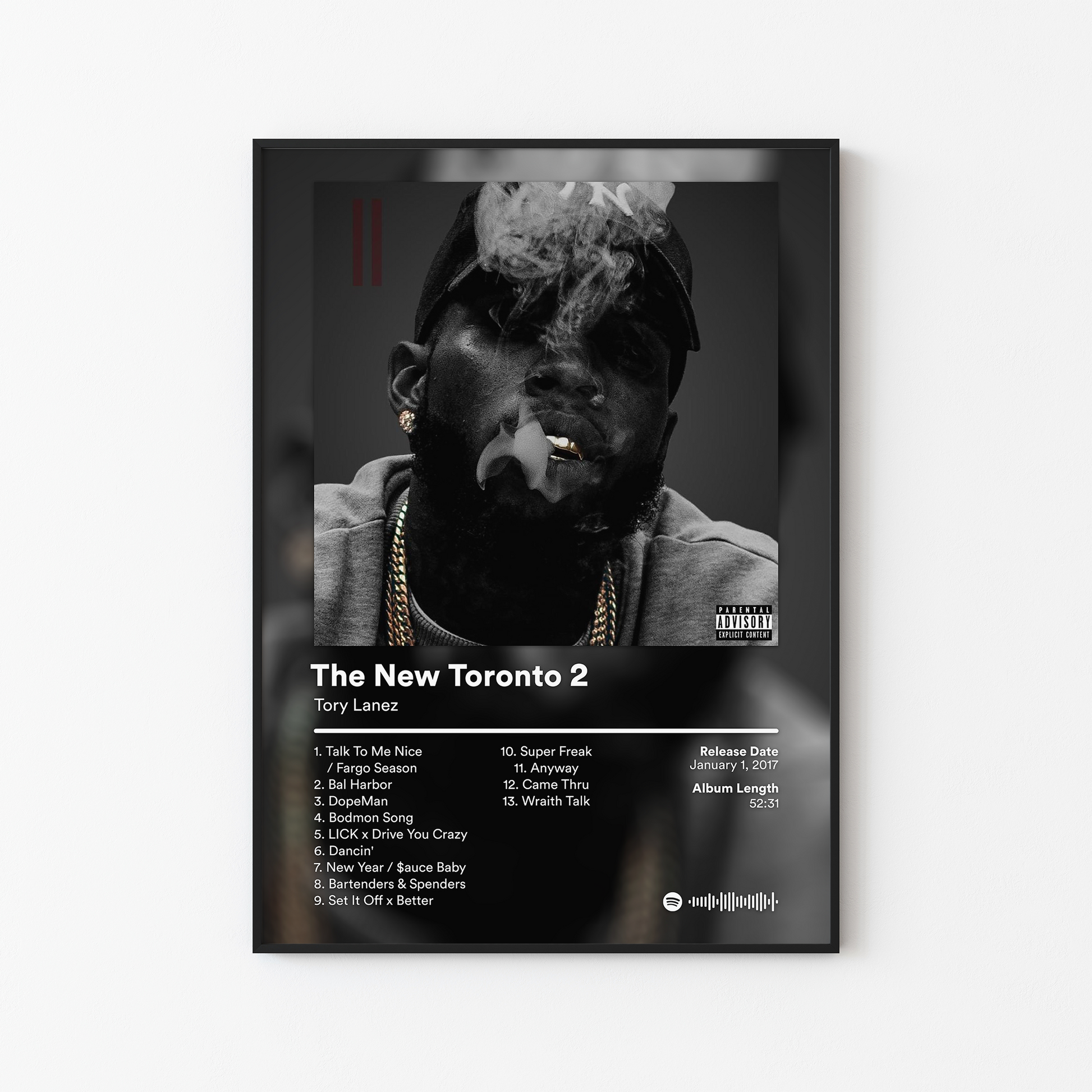 Tory Lanez The New Toronto 2 Album Poster