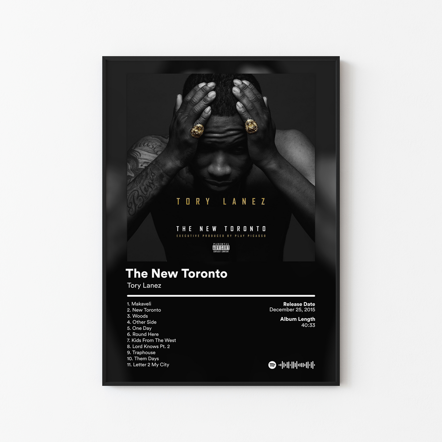 Tory Lanez The New Toronto Album Poster