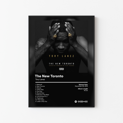 Tory Lanez The New Toronto Album Poster