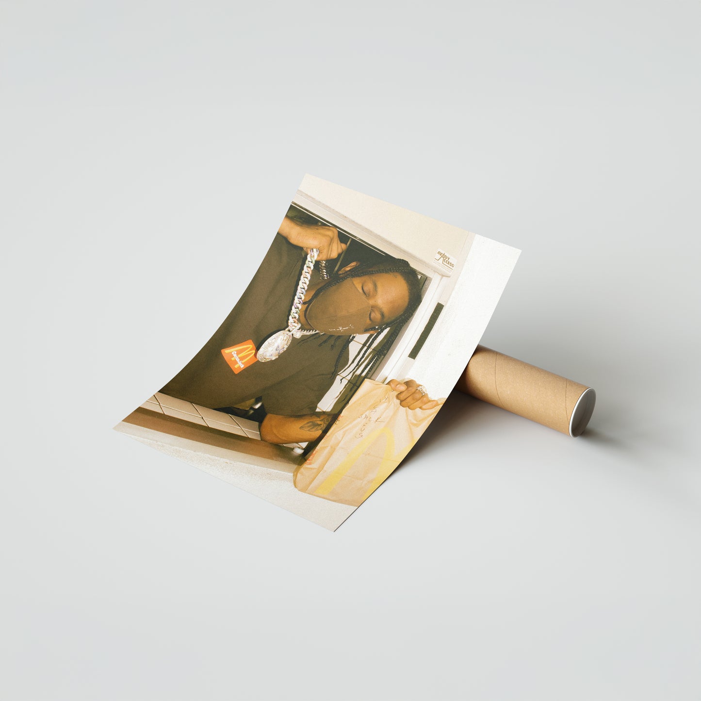 Travis Scott x McDonalds x Cactus Jack Poster