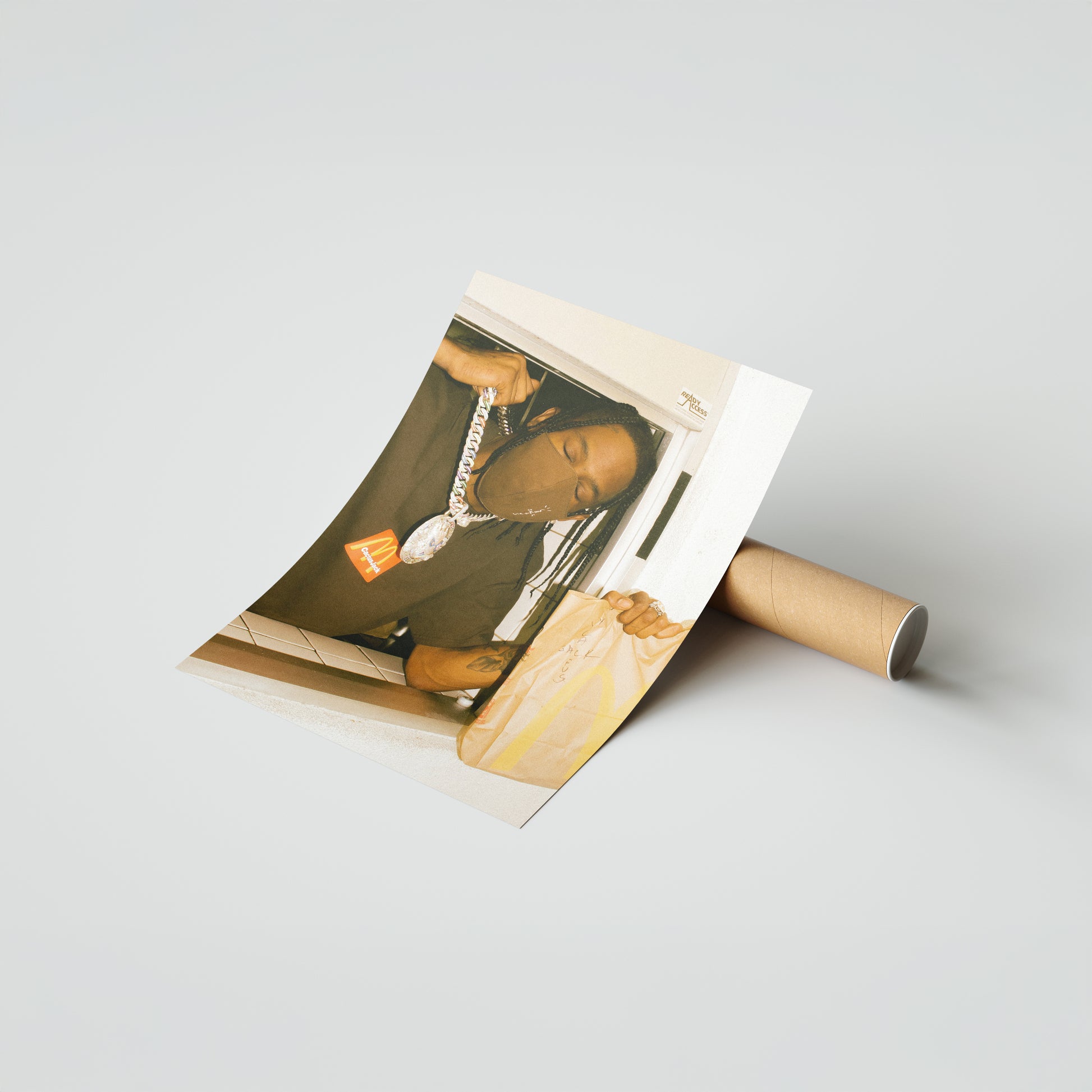 Travis Scott x McDonalds x Cactus Jack Poster