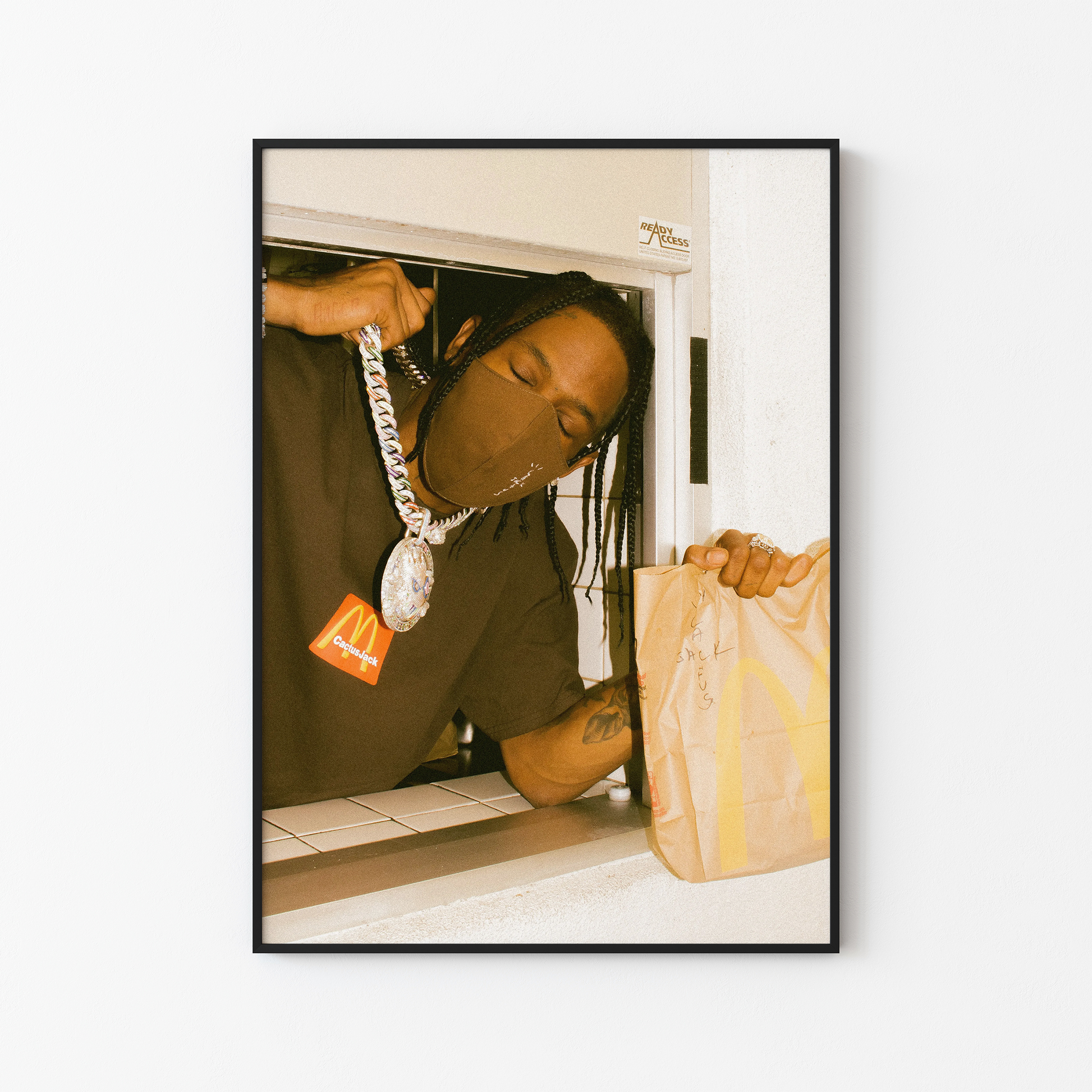 Travis Scott x McDonalds x Cactus Jack Poster