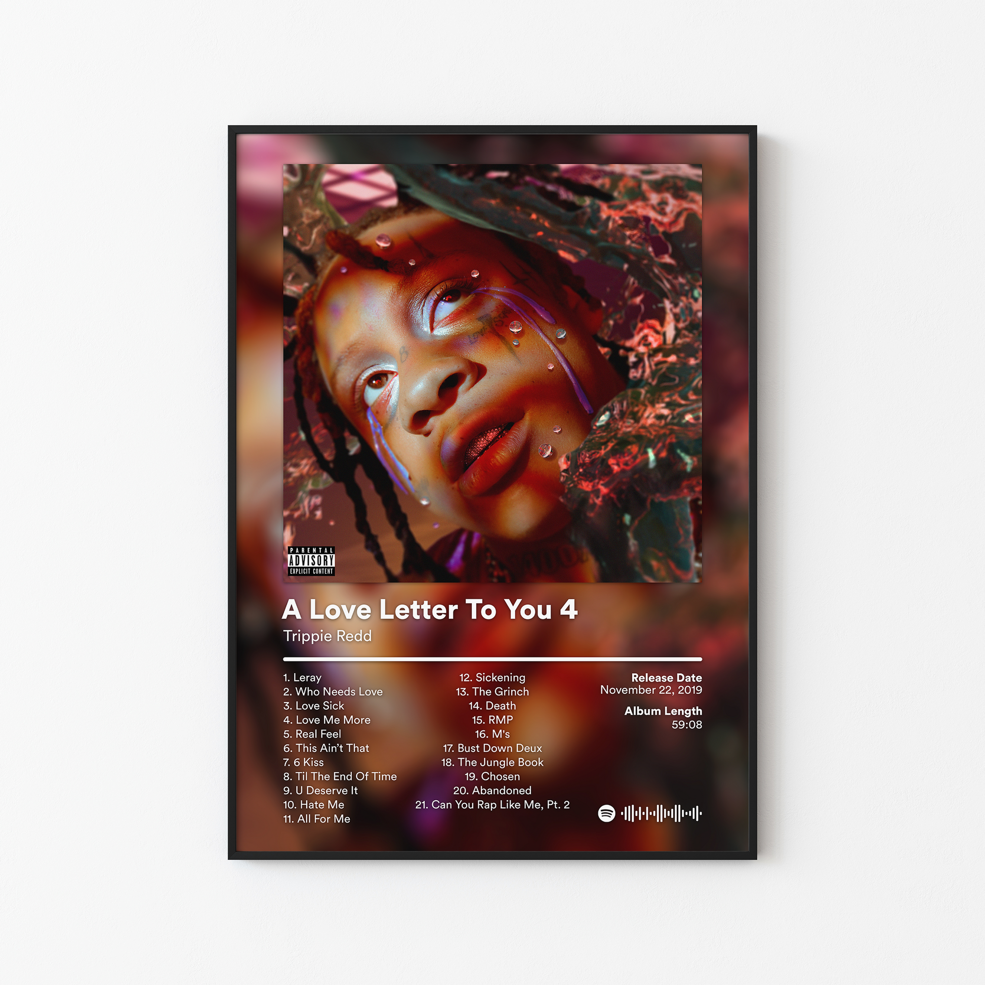 Trippie Redd A Love Letter To You 4 Poster