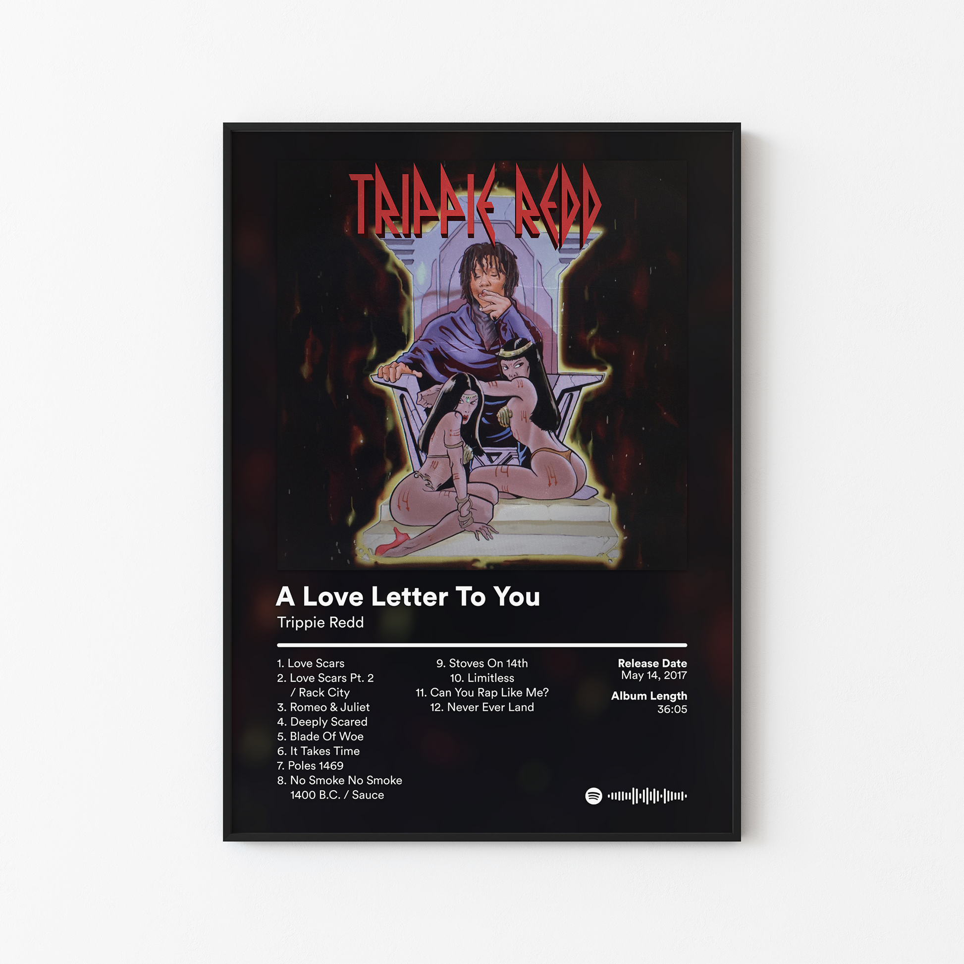 Trippie Redd A Love Letter To You Poster