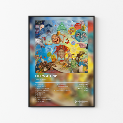 Trippie Redd LIFES A TRIP Poster
