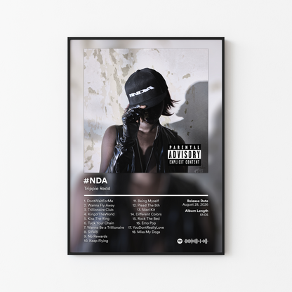 Trippie Redd NDA Album Poster