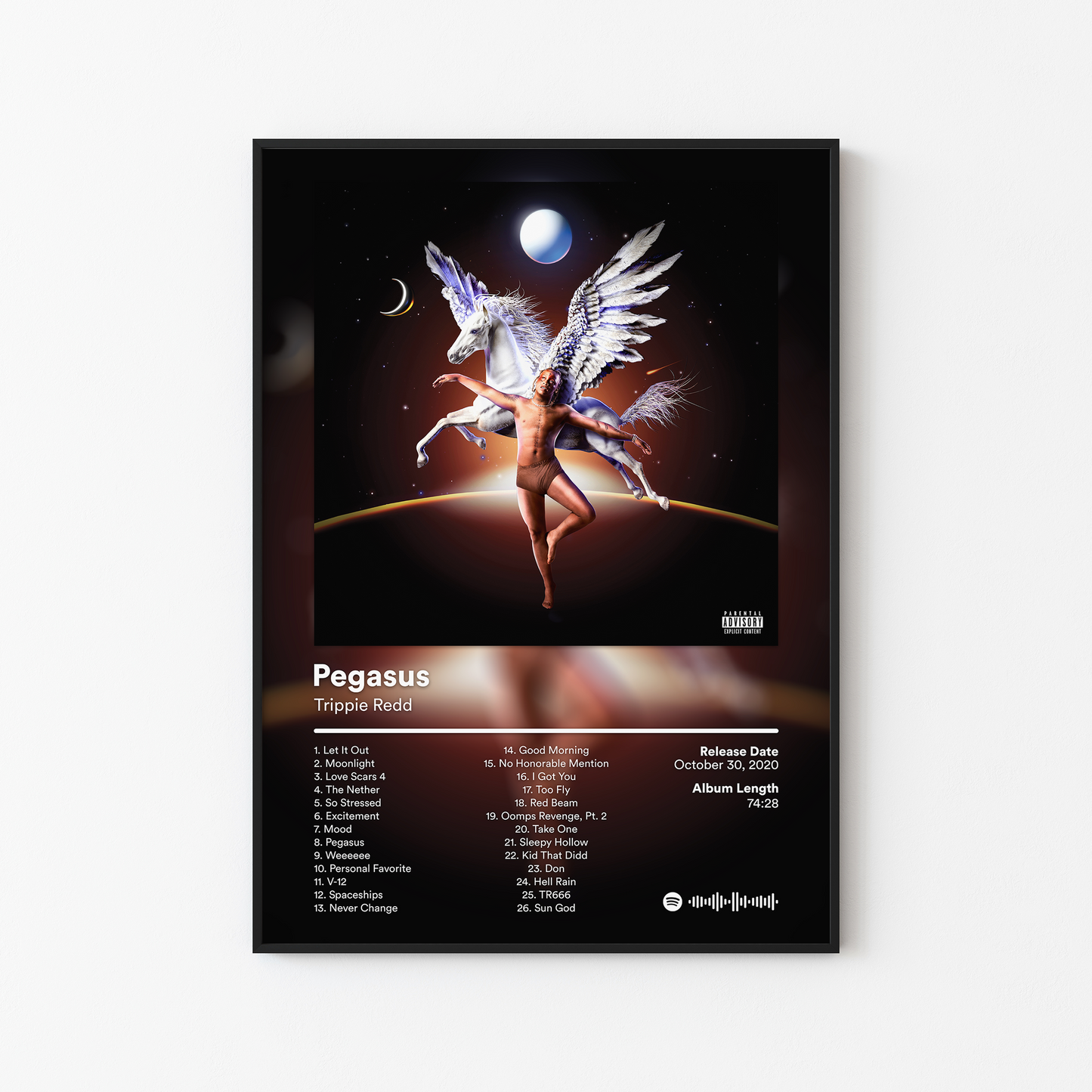 Trippie Redd Pegasus Poster