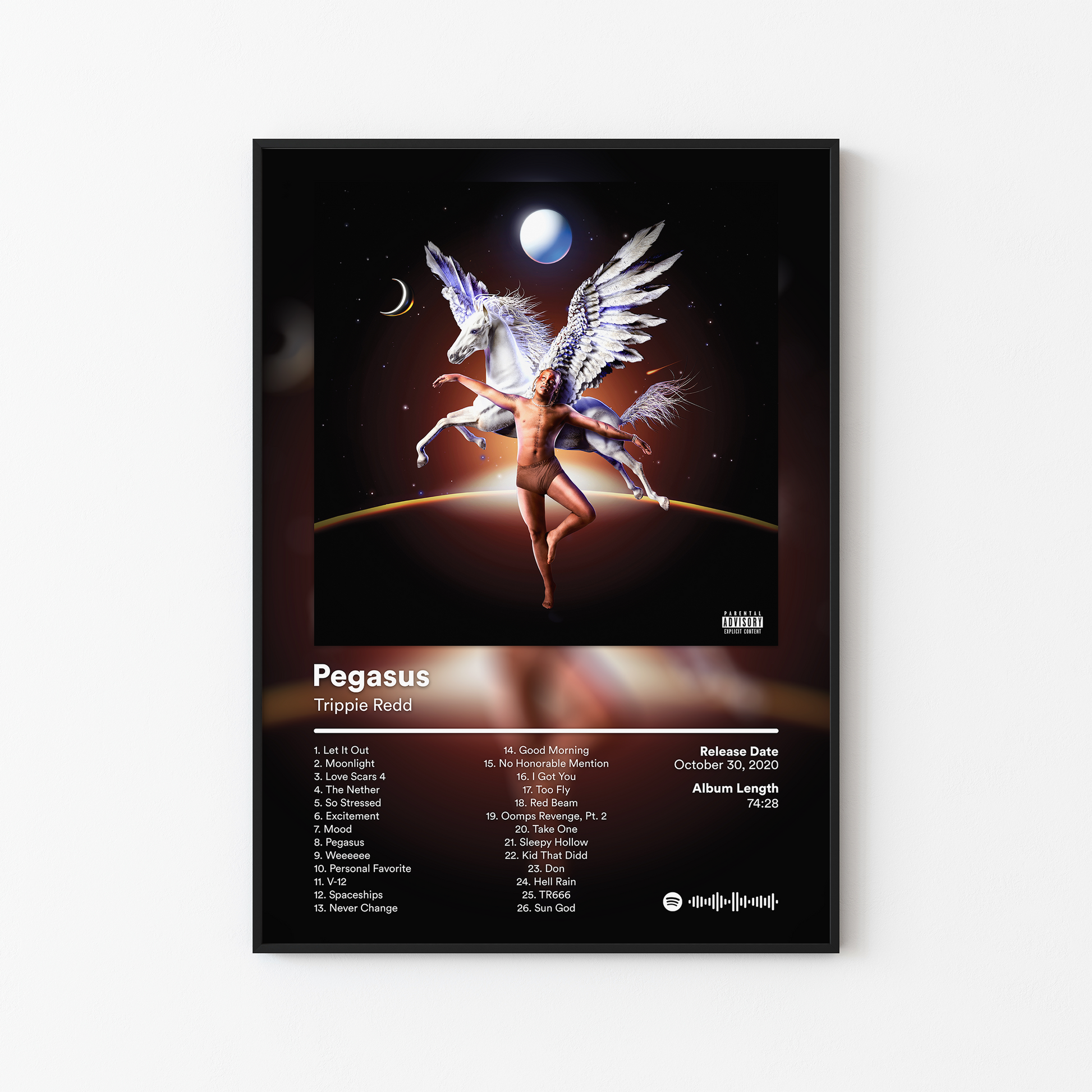 Trippie Redd Pegasus Poster