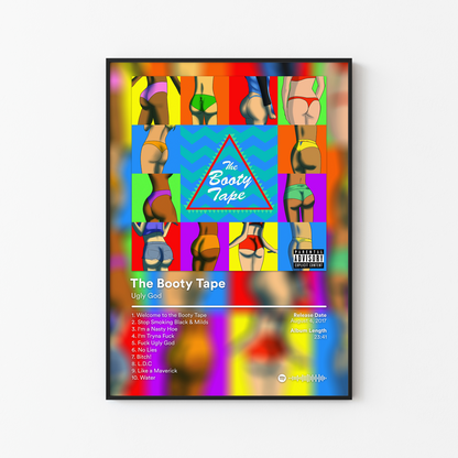Ugly God The Booty Tape Album Poster
