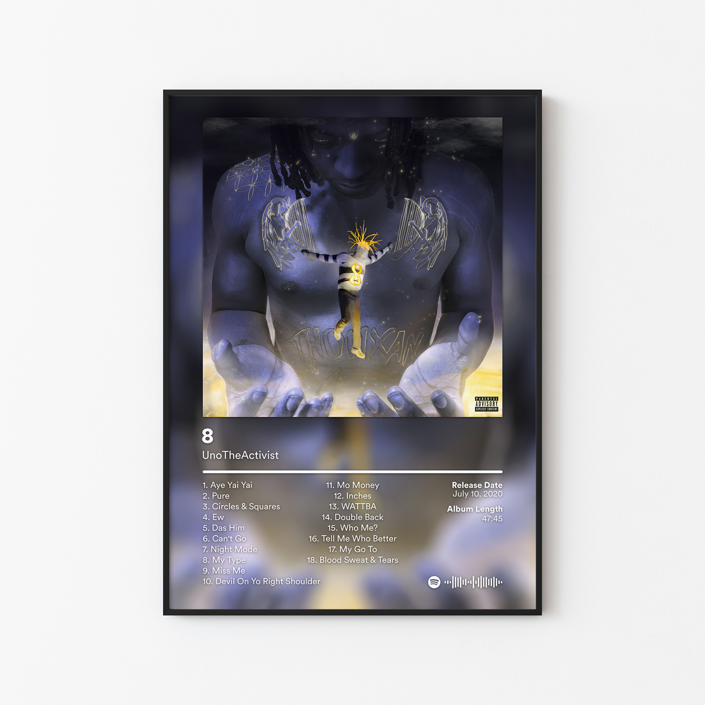 UnoTheActivist 8 Album Poster