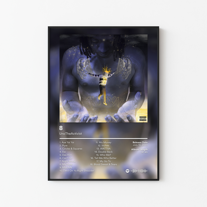 UnoTheActivist 8 Album Poster