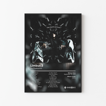UnoTheActivist Limbus 3 Album Poster
