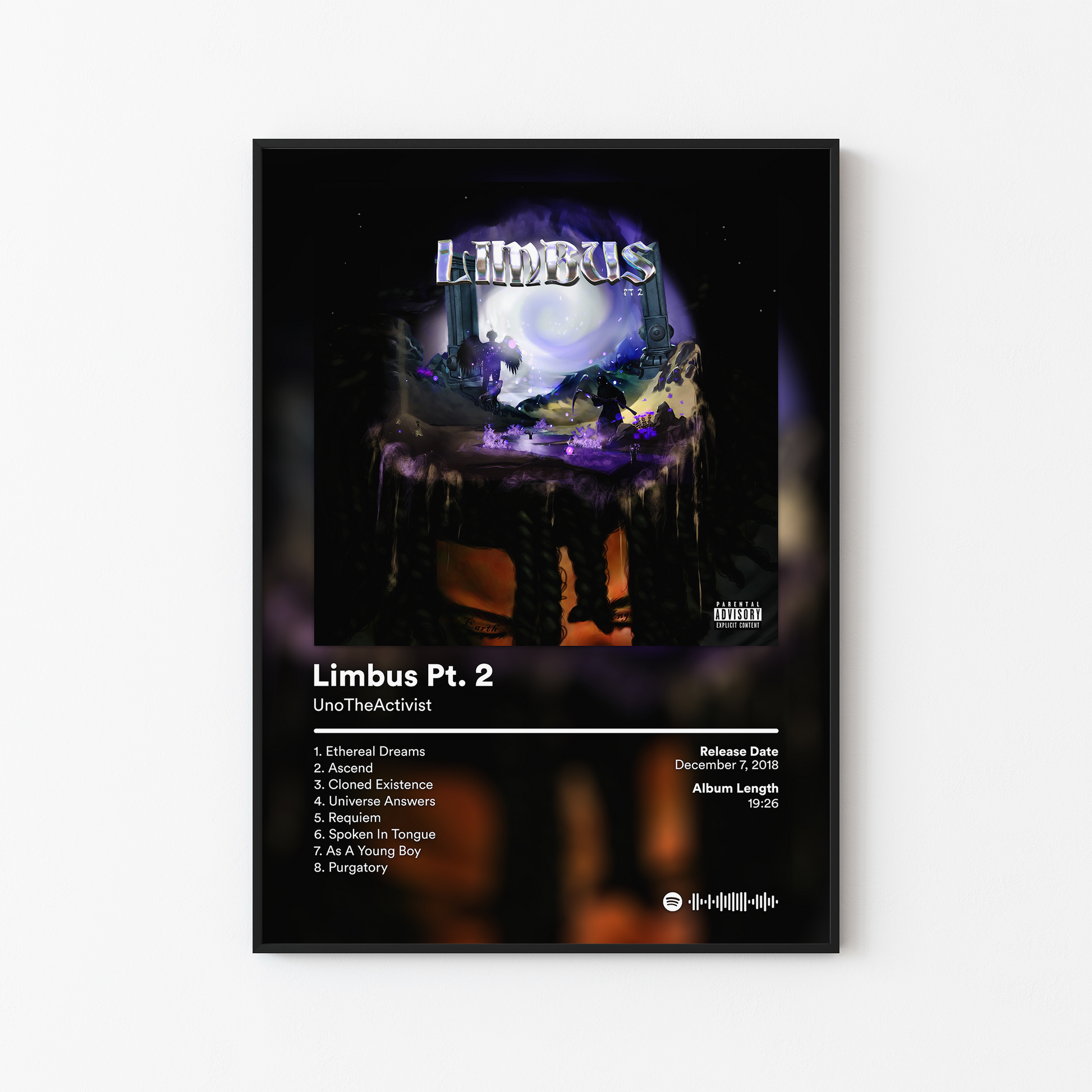 UnoTheActivist Limbus Pt. 2 Album Poster