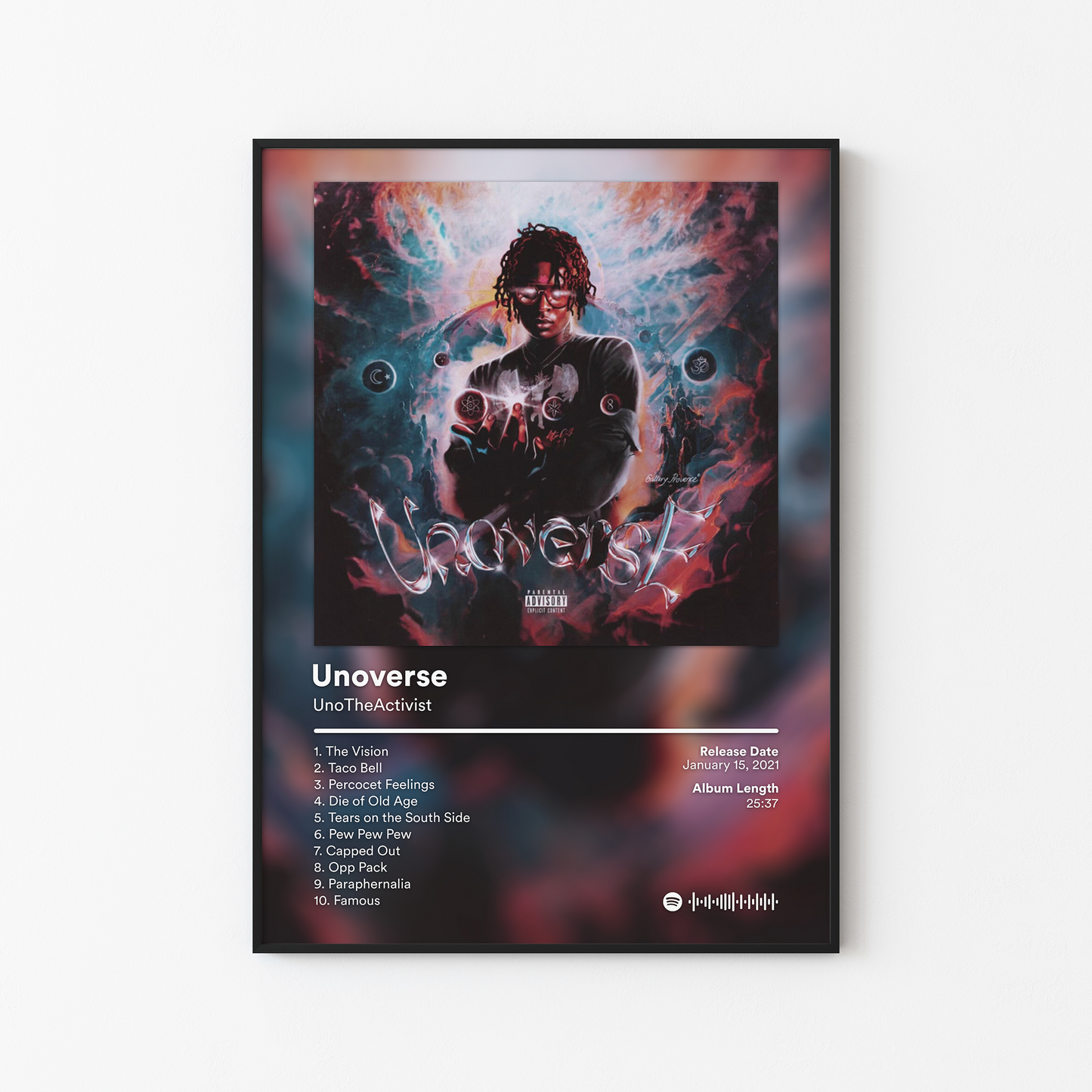 UnoTheActivist Unoverse Album Poster
