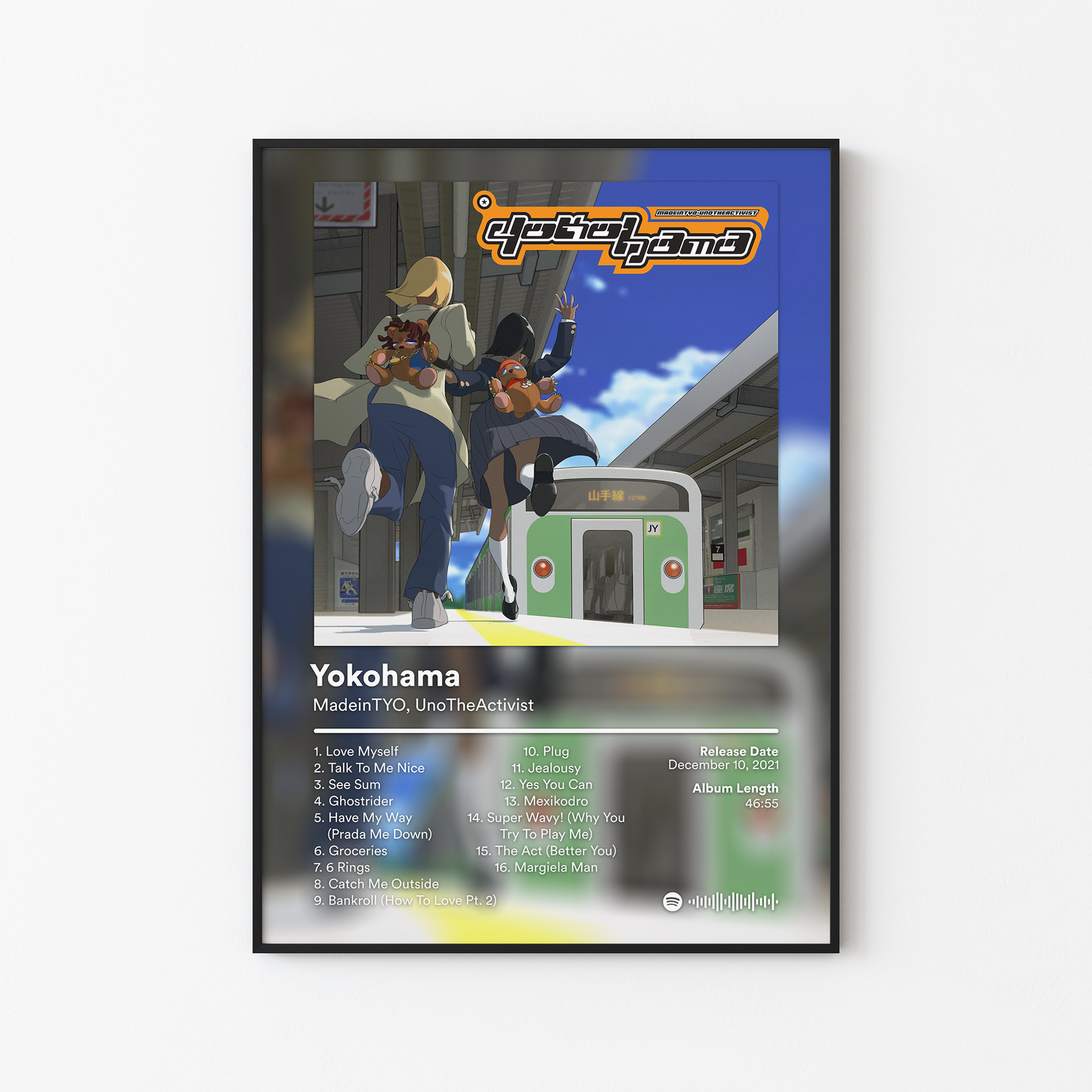 UnoTheActivist Yokohama Album Poster