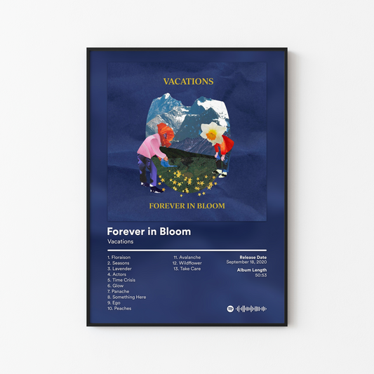 Vacations Forever in Bloom Album Poster
