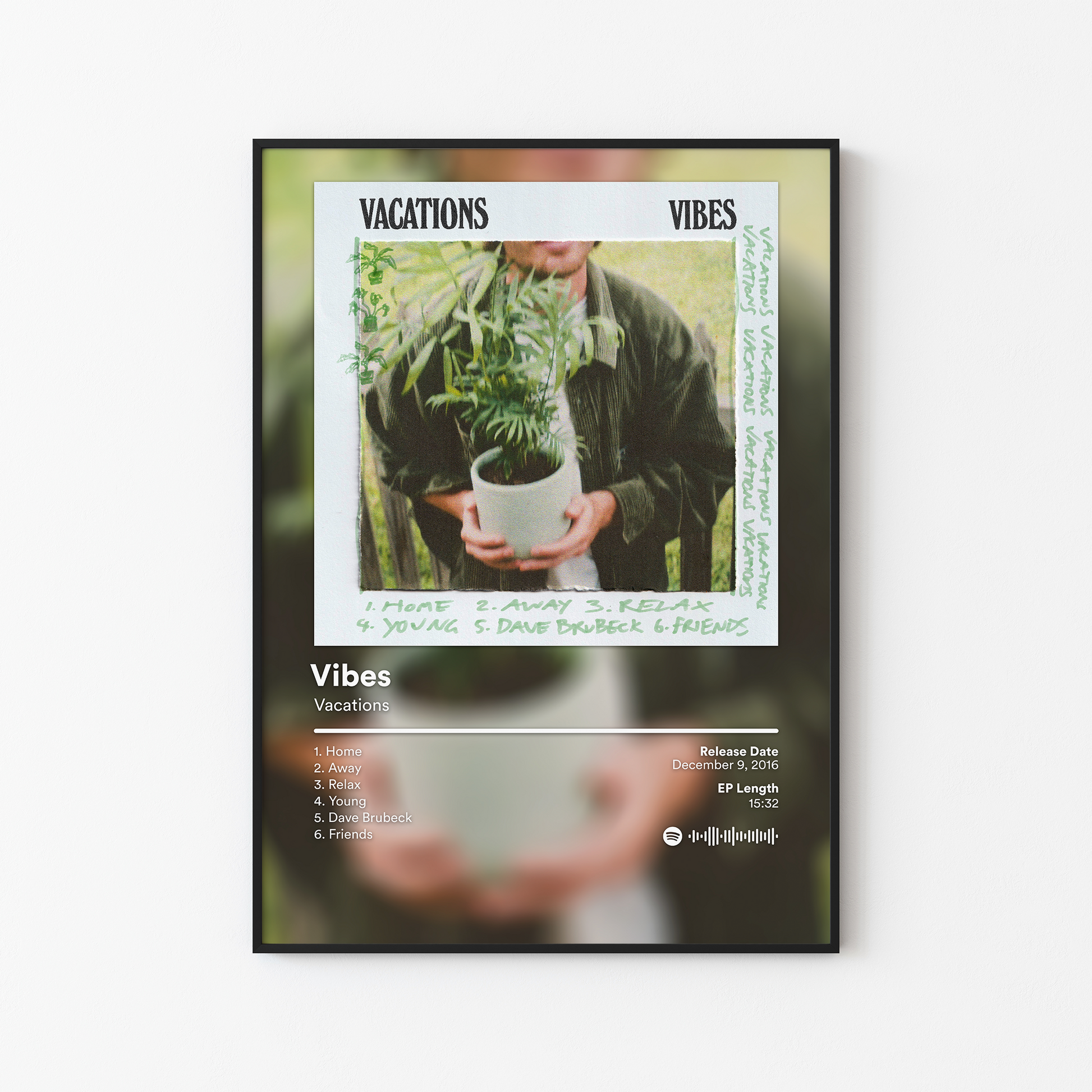 Vacations Vibes Album Poster