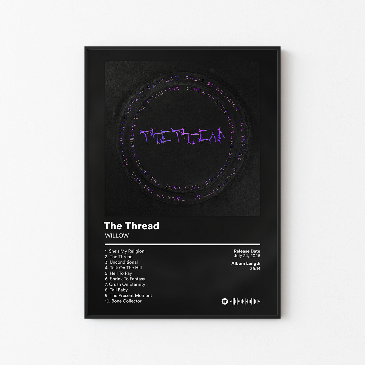 WILLOW The Thread Album Poster