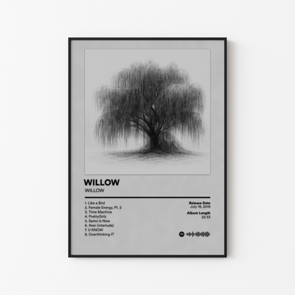 WILLOW Self Titled Album Poster