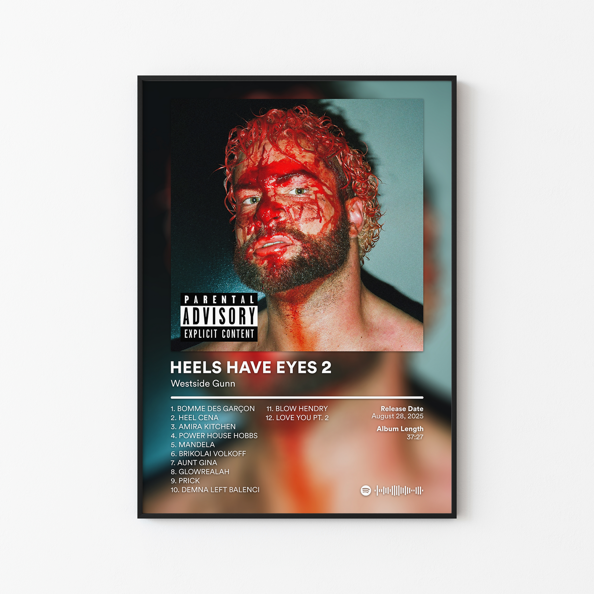 Westside Gunn HEELS HAVE EYES 2 Album Poster