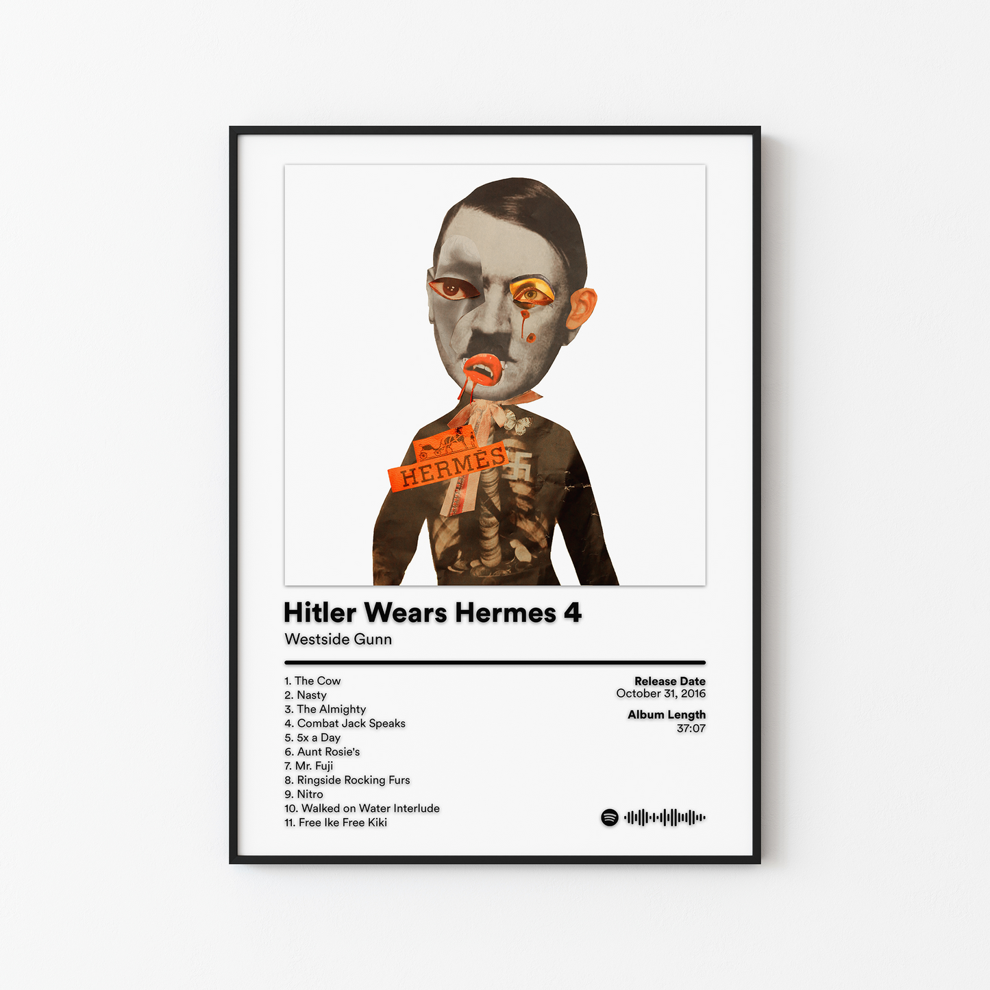 Westside Gunn Hitler Wears Hermes 4 Album Poster