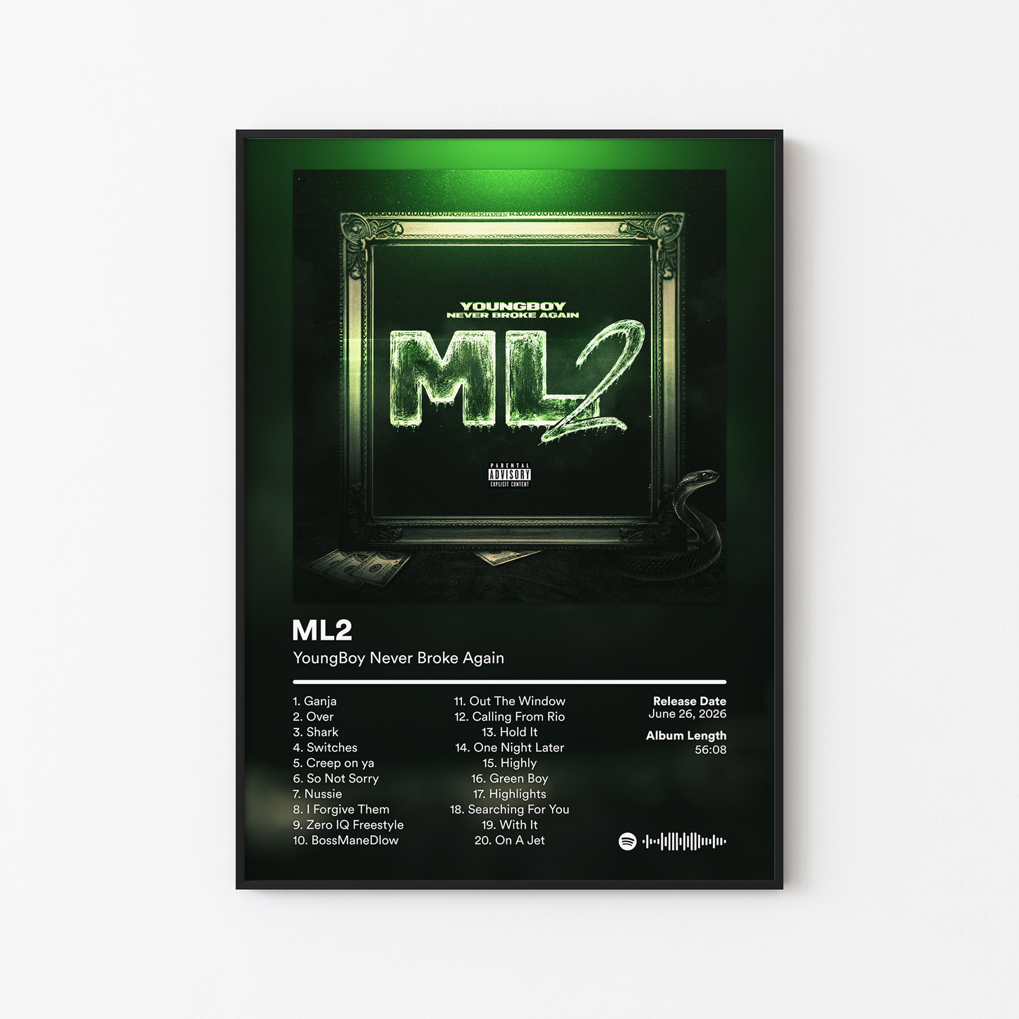 YoungBoy Never Broke Again Album Posters